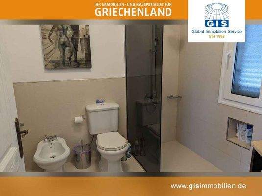 Duschbad mit WC & Bidet
