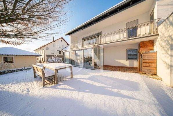 Blick auf die Terrasse