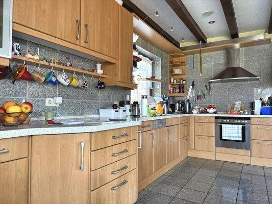 die Einbauküche im Detail