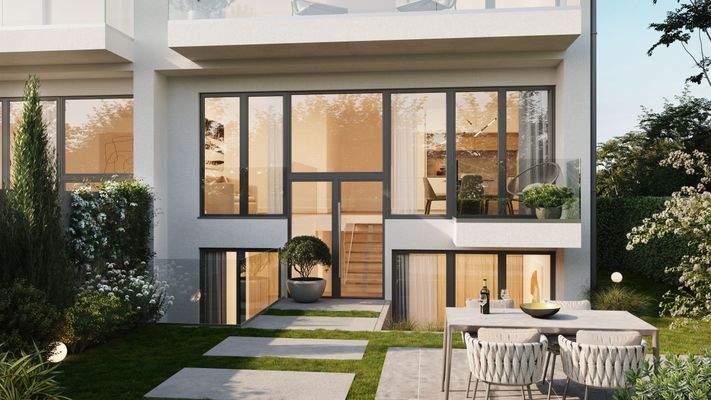 Ansicht Maisonette-Wohnung