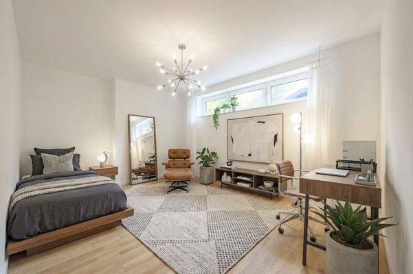 Vielseitiges Zimmer im Souterrain [KI-generiertes Foto]