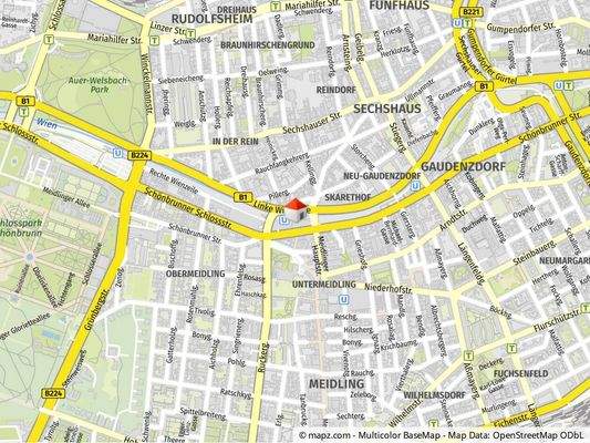 Geolyzer Kartenausschnitt