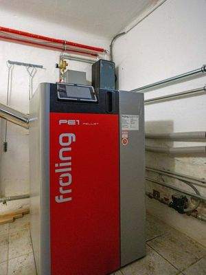 Froling Pellets-Zentralheizung