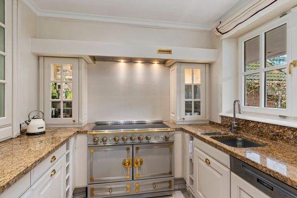 Kochbereich mit La Cornue Herd / Backofen