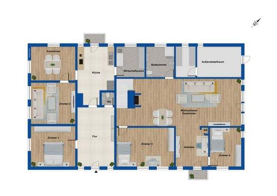 Grundriss Erdgeschoss