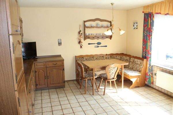 Küche mit Einbauten