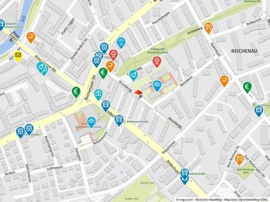 Geolyzer Kartenausschnitt