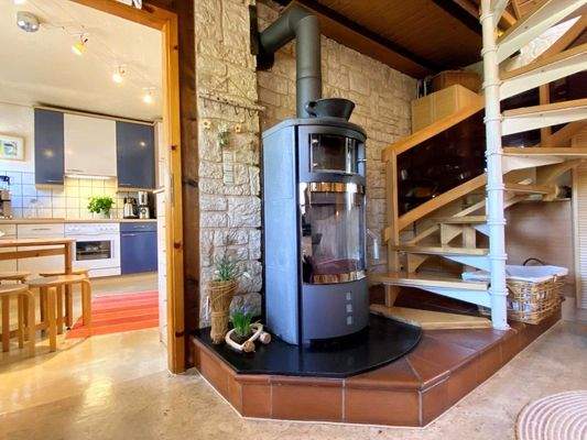 Whg. 2 im OG - Kaminofen