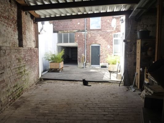 Blick in den Innenhof