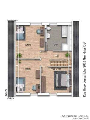 Grundriss Obergeschoss