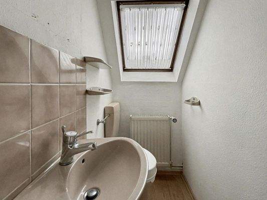 Gästebad im Dachgeschoss