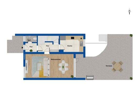 Grundriss Erdgeschoss