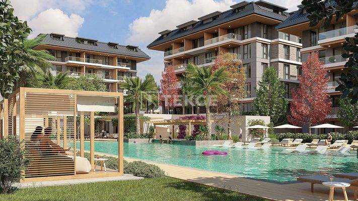 Chic Apartments in Hotel Concept 750m to the Beach in Alanya