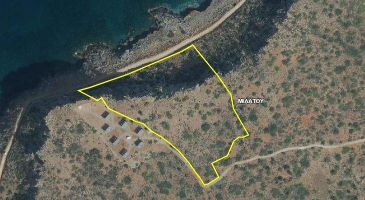 Kreta, Milatos: Sehr großes Grundstück nahe dem Meer zu verkaufen