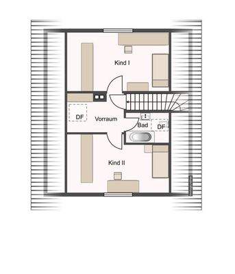 Grundriss Obergeschoss