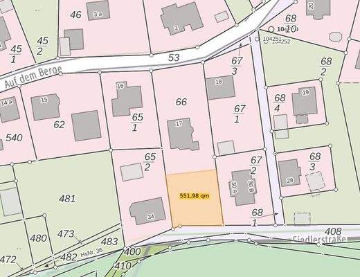 Potenzialfläche - abtrennbares Baugrundstück