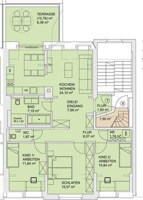 WE 07- Friedrich-Engels-Str. 19, 1_DG