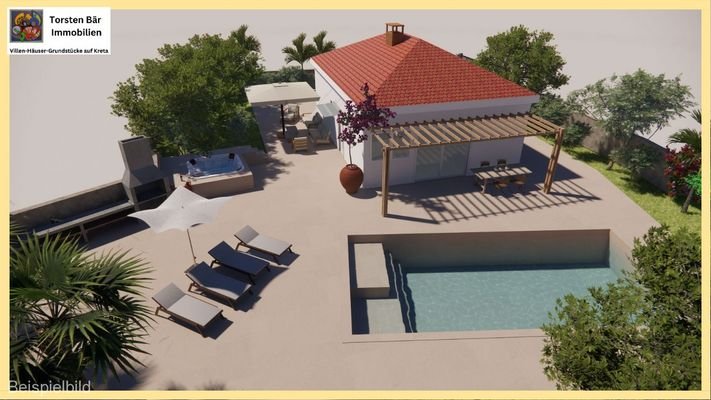 Rendering Beispielbild Villa 7