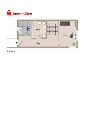 Grundriss WE 8 untere Ebene