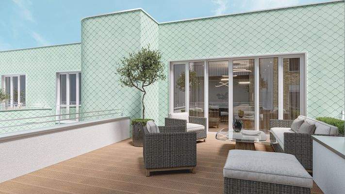 Visualisierung Terrasse