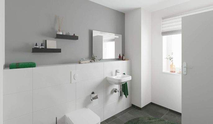 Zusätzliches Gäste-WC im Erdgeschoss