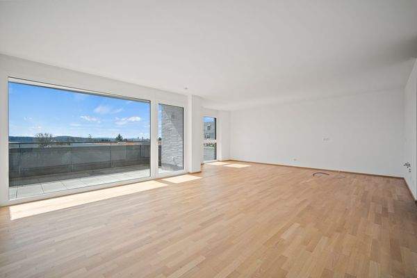 Wohn- und Essbereich mit offener Küche