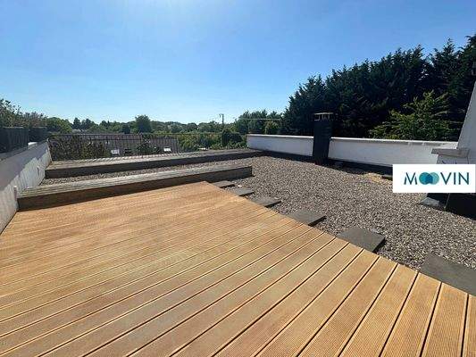 Ansicht III: Dachterrasse