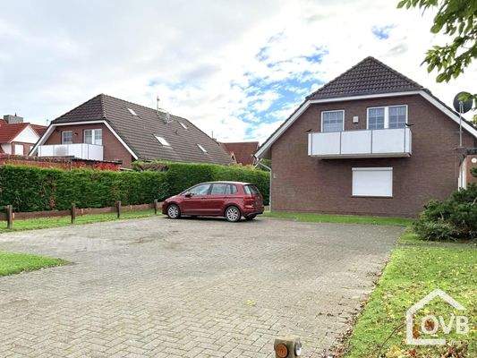 Parkplatz vor dem Haus