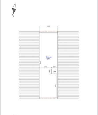 Grundriss Spitzboden