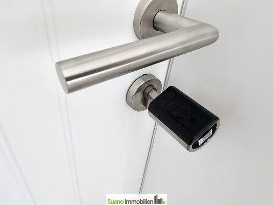 Wohnungseingang keyless mit Fingerprint