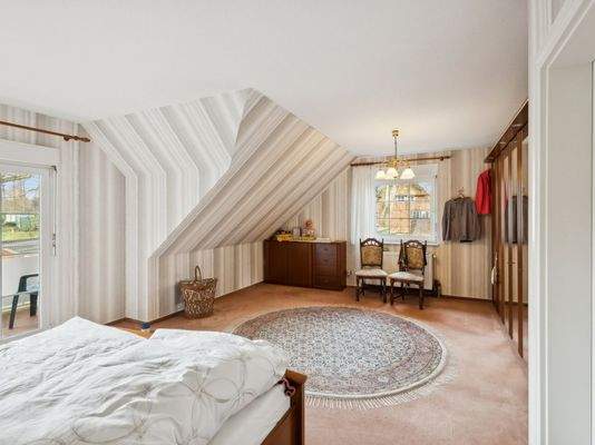 Schlafzimmer Dachgeschoss
