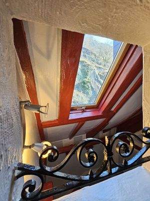 1. DG: Blick in das Treppenhaus