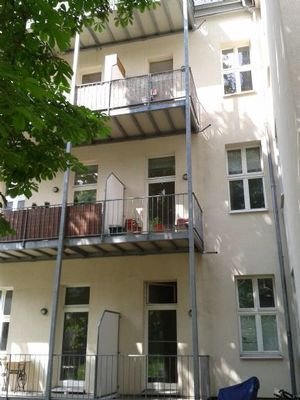 Emilienstraße 18 Balkone Vorderhaus