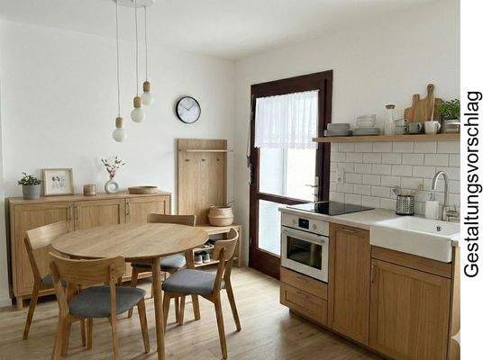GESTALTUNGSVORSCHLAG KÜCHE/ESSEN