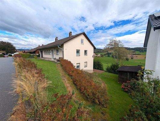 Ansicht Wohnhaus Gartenseite