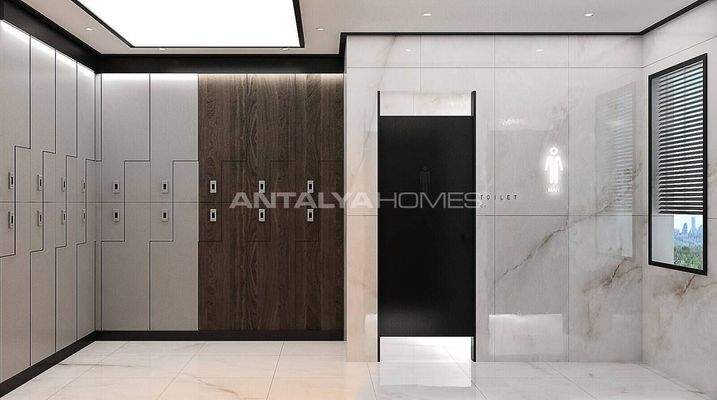 Luxe Properties in New Complex with Sea View in Alanya