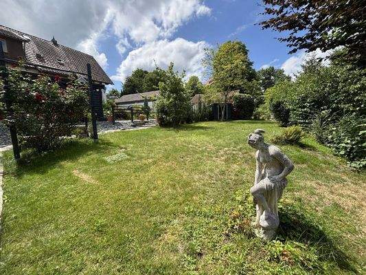 grüne Oase mitten in der Stadt