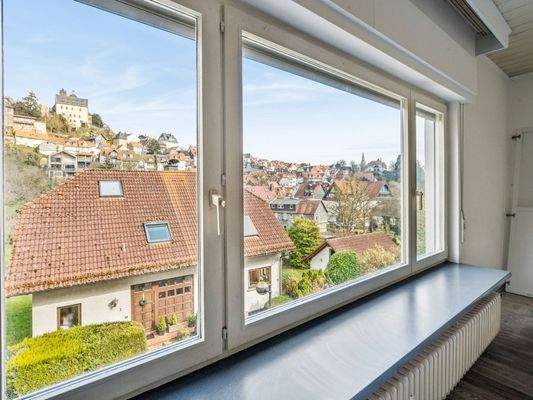 Aussicht aus dem Wohnzimmer