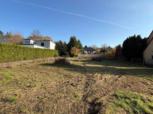 Bauland zufahrt von der Gabelsberger Str.