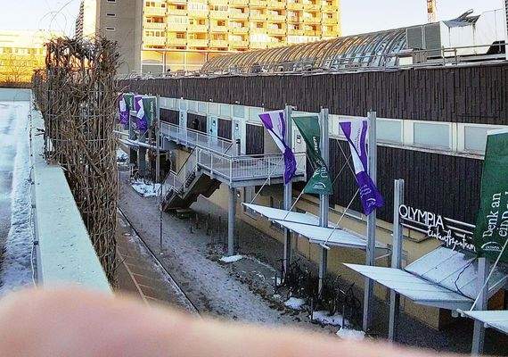 OEZ Nordseite mit Haus 65 