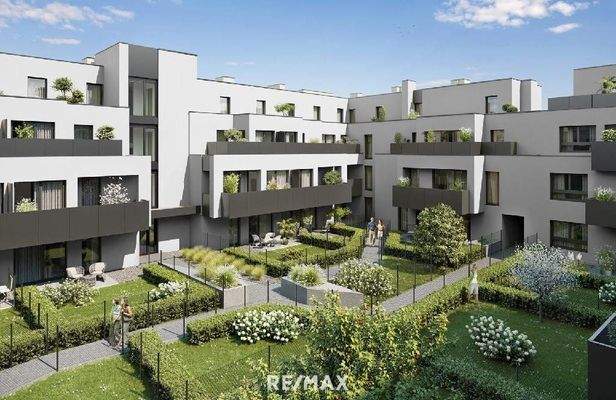 Wohnanlage Visualisierung