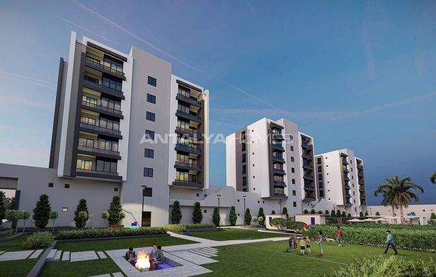 Investment Apartments in an Elegant Project in Antalya