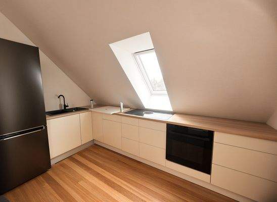 hochwertige Küche mit Bora-Kochfeld