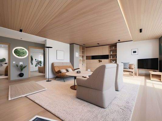 Wohnzimmer  (Visualisierung)