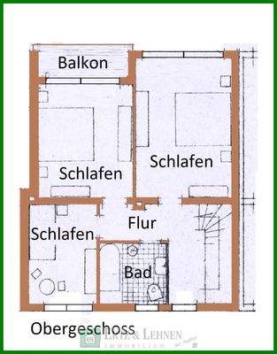 Grundriss Obergeschoss