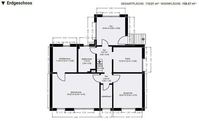 Grundriss Erdgeschoss