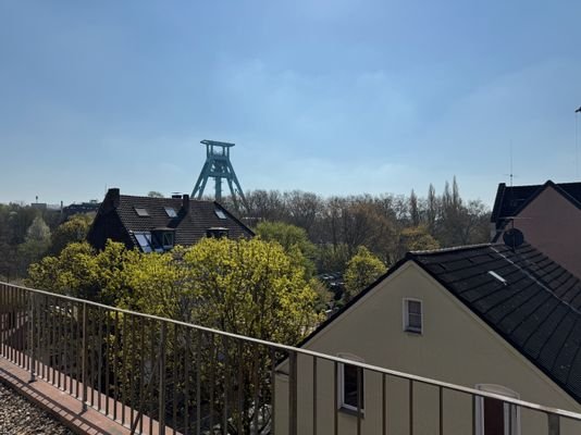 Blick von der Dachterrasse