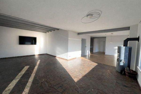 Wohnbereich mit Schwedenofen (EG)