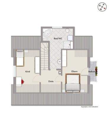 Grundriss Dachgeschoss