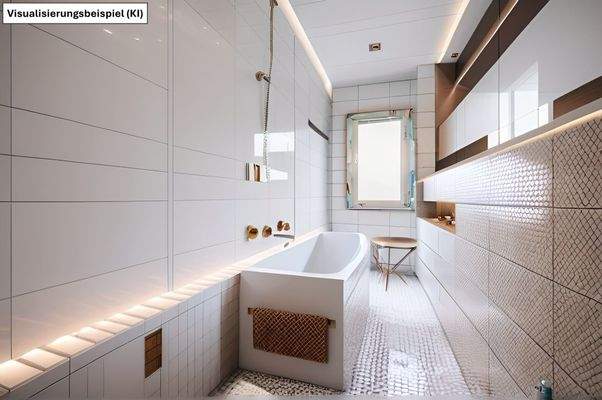 Badezimmer Erdgeschoss Beispiel